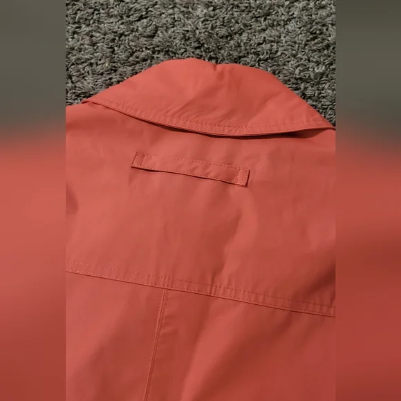 White Stag women's orange waterproof rain jacket size Large - Picture 8 of 11